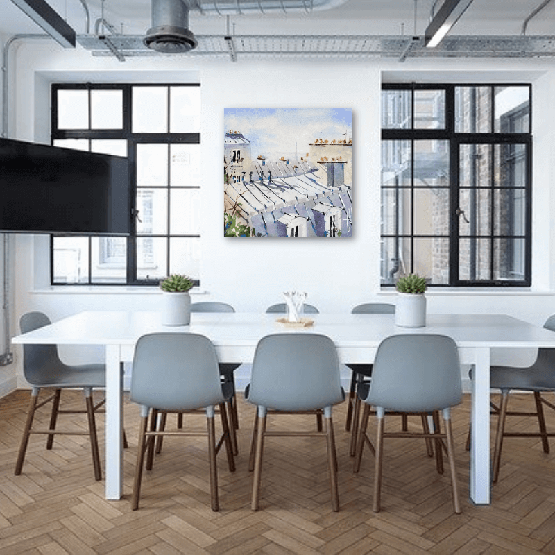 All about watercolor landscape